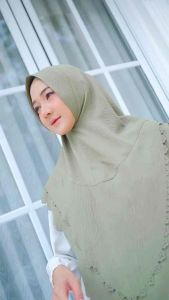 [OVAL HIJAB] HIJAB BERGO SOFT PED JUMBO LASER CHERYL BY OVAL HIJAB BERLABEL BERGO BERLABEL BERGO PREMIUM HIJAB INSTAN AIRFLOW KEKINIAN
