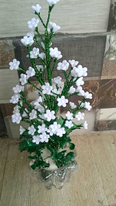 bunga sakura akrilik