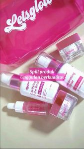 LETSGLOW SKINCARE PAKET WHITENING DAN PAKET ACNE