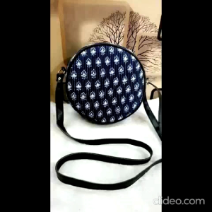 Sling Style Fashion Bag - Round Shape Bag