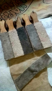 Asahan kulit Penghalus pisaw 2 sisi P-25- L 4 cm