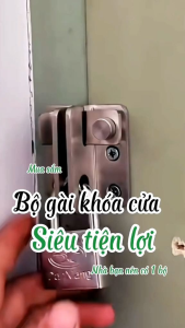 Chốt cửa inox 304 khoá cửa inox 304 chắc chắn và bền bỉ dày 3.5mm tặng kèm đinh vít