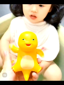 Mainan Mandi Anak Bayi Bentuk Dino Kuning Nailong Berenang B138