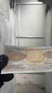 Uang Kertas 50 Rupiah 1959 Seri Bunga Koleksi Kuno