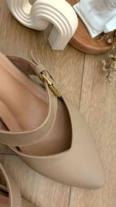 Alvis azkiya sandal selop cantik hak tahu 3 cm