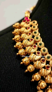 Haseenas Antique Matte Finish Tradisional Design Choker