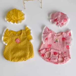 (3-12kg) Body Cánh Tiên NHÍM XÙ KIDS Cho Bé Gái Sơ Sinh Đầy Tháng Thôi Nôi Chất Ren Xốp Mềm B078