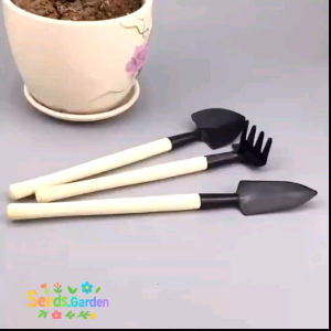 1 SET SEKOP GARPU CANGKUL MINI 3 IN 1/ALAT BERKEBUN/GARDEN TOOLS