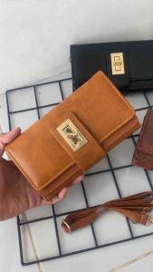 Dompet Panjang Wanita Savana Selempang Dompet Belty kartu Muat HP Dapat 2 Tali Panjang  Pendek