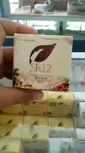 Rice Soap SR12 Sabun Beras Herbal 60gr Pembersih Wajah BPOM