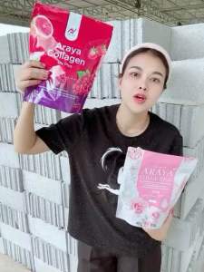 1แถม1ของแท้ ส่งฟรี อารยา คอลลาเจน มิกซ์พลัส Araya Collagen Mix Plus ผิว ฝ้า กระ เล็บ กระดูก 1 ห่อ 15 ซอง