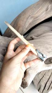 Sedotan Moncong Marlinu Variasi Alpaka Silver B30