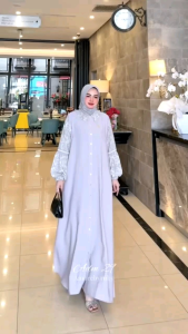 set hijab edisi sekar set produk terbaru amore by ruby motif simpel kekinian chic elegan