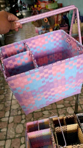 3 ช่อง กระเช้าเอนกประสงค์ ร้านคลาสี บริษัท กระเช้าเอนกประสงค์ 3 ช่อง ร้านคละสีให้