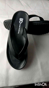 Sandal Jepit Pria Hitam Budak Bandung - Elegan Nyaman & Anti Licin - Cocok Untuk Harian