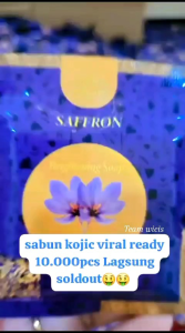 Sabun Kojic Collagen saffron booster