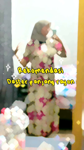 LONGDRESS FUJI VIRAL KEKINIAN DASTER JUMBO MAMA MUDA RAYON ADEM