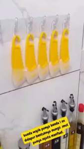 Spatula Pembersih Panci Piring Dapur Silicon Pengikis Noda Sutil Pembersih Serbaguna