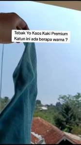 Kaos Kaki Polos Premium Distro Setengah Betis Bahan Katun Anti Bau dan Menyerap Keringat