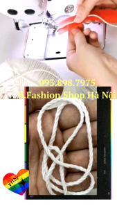 Dây dù 2mm luồn may lé cổ áo viền áo ga gối v.v- Chick Shop 217 Hà Nội