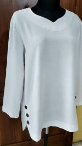 Tunik Wanita Lengan Panjang Modern Simple Elegan Terbaru Lebaran 2025 Crinkle