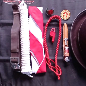 PAKET PRAMUKA SD PUTRI KLS 4-6 PENGALANG LENGKAP 9 BARANG