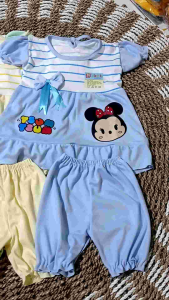 Baju Bawahan Bayi Perempuan Motif Tsum Tsum 3-18 Bulan