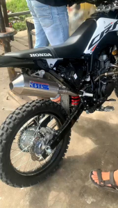 KNALPOT OVER UNTUK MOTOR CRF KLX WR 155 DTRACKER TRAIL