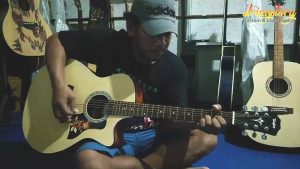 Gitar Akustik Elektrik Taylor Cutaway – Pilihan Warna Natural & Hitam