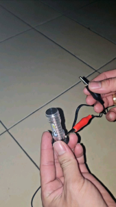 Lampu Depan LED H6 KAKI 1 AC DC Universal Bebek dan Matic ASLI OSRAM