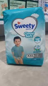 Sweety pants silver XXL22