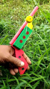 Mainan tradisional etek etek kayu aneka motif mainan jadul anak