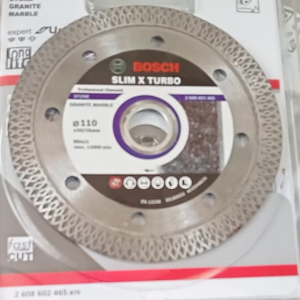 Bosch Slim X Turbo: Pisau Potong Granit Pemotong Granit Keramik Marmer Batu Alam