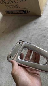 BREKET KNALPOT RX KING LAMA CROM