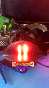 Proyek Custom Santo Youngky: Stoplamp & Running Light Jupiter MX 8/10Mode