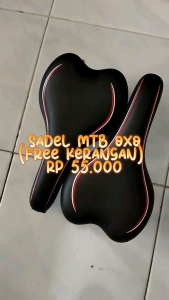 Sadel Empuk OXO utk Sepeda MTB (gratis kerangan)