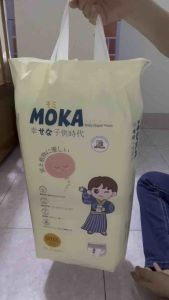 Tã bỉm Quần siêu thấm hút MOKA NHẬT size 5XL 50 miếng (28-32kg)