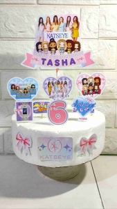 Katseye Tocaboka Cake Topper (High-quality Customize Ready-to-use)
