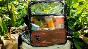 Tas Slempang Tas Konser PVC Bening Transparan Sling Bag Tebal