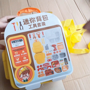 Balo Mini Đồ Chơi Nhập Vai Chủ Đề Nghề Nghiệp Nghề Kỹ Thuật sửa ᴄhữa Cho Bé Thiết Kế Gọn Nhẹ
