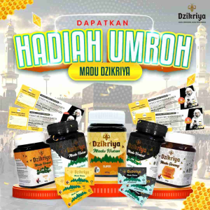 Dzikriya Madu Herbal Super / Manis 500 gr original dari Agen Resmi