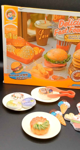 DELICIOUS MINI FASTFOOD PRETEND PLAY