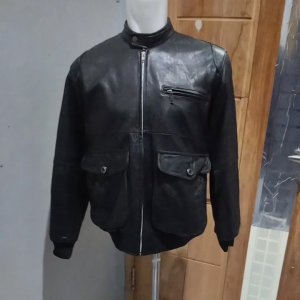Jaket Kulit Domba 100% Bomber Pilot Original