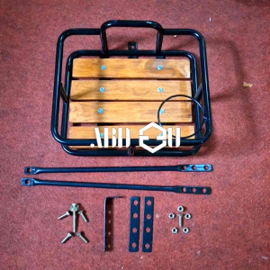 Keranjang alas kayu dudukan botol sepeda lipat Federal MTB fixi kranjang sepeda universal front rack depan Alas kayu Klasik Outdoor Seli Fixie