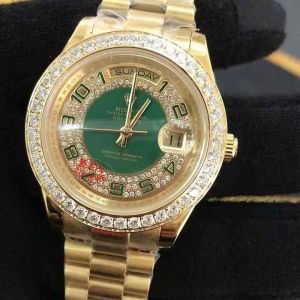 FULL GOLD DAT/DATE SAPPHIRE GLASS STOCK RAYA LIMITED