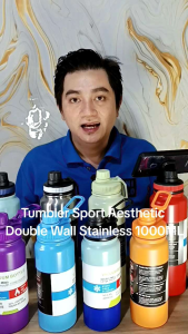Termos Minum 600ml 800ml 1000ml Tipe Sport Stainless SUS 316 Hot & Cold Tahan Panas dan Dingin