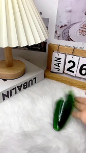 Gua Sha Resin Cristal Alami Untuk Perawatan Wajah Pijat Kepala Hidung dan Mata