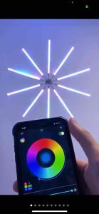 Led smart strip lights RGB usb powered room decor colorful lamp Remote APP control for Bedroom light