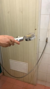 Hand Shower Tekanan Tinggi 360 Derajat /Kepala Pancuran air model kipas kecil berkualitas