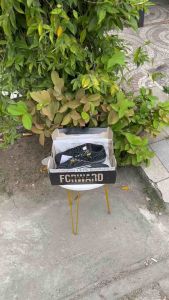 Gratis kaos kaki - sepatu sneakers Quiferstep full black pria wanita sneaker hitam sekolah kekinian cod